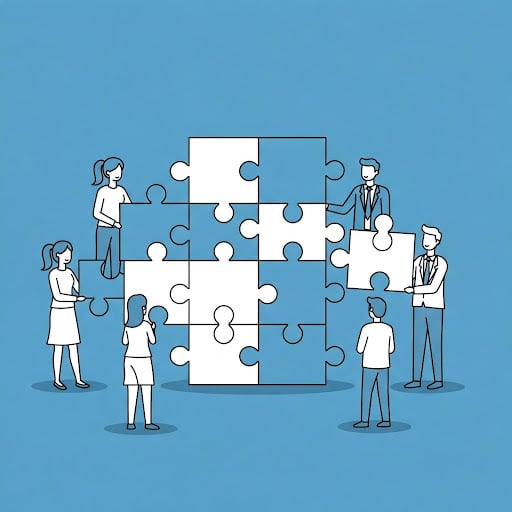 Illustration of innovation signifying AI